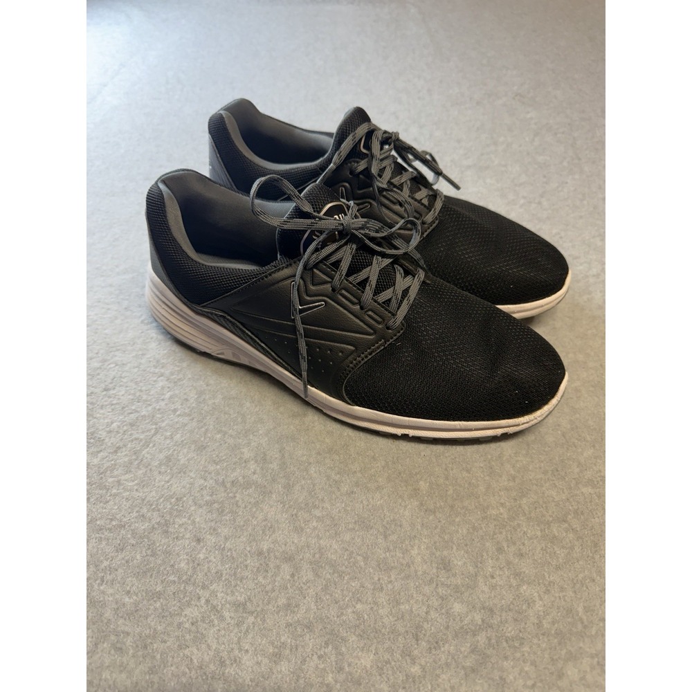 Callaway Imperial Black CG123BK Mens Golf Shoes Size 12 D Black